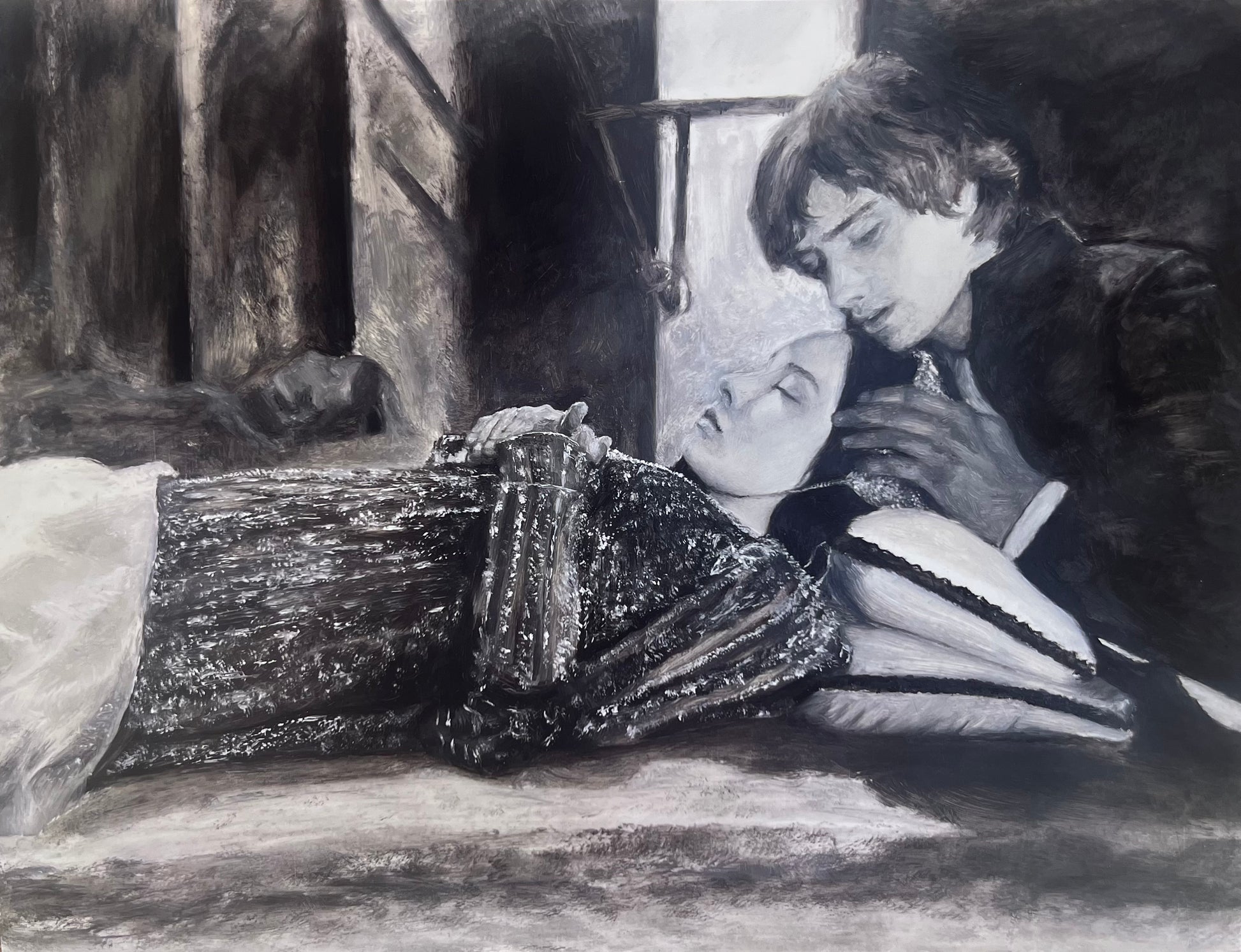 Sleeping Juliet Art Print