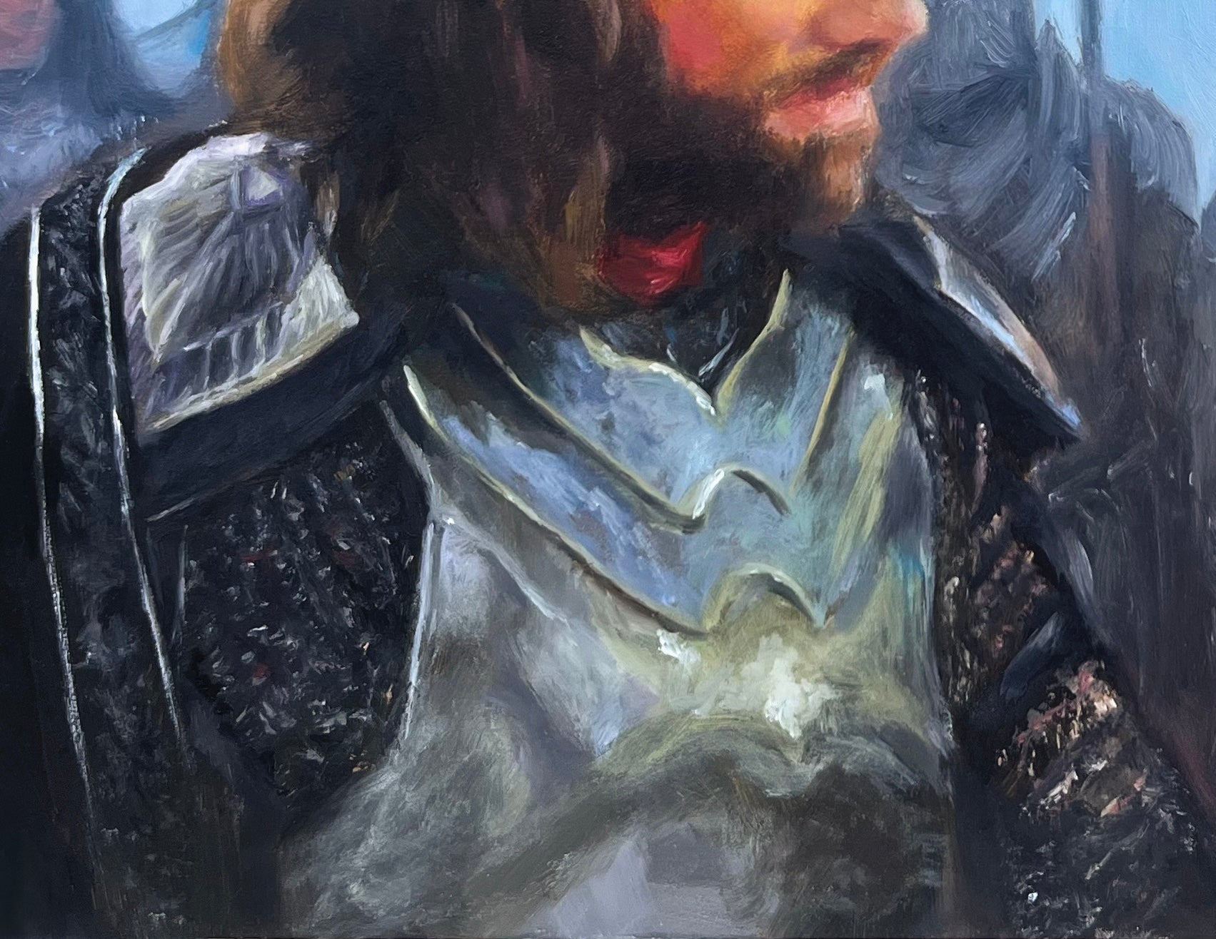 Aragorn and Arwen Art Print