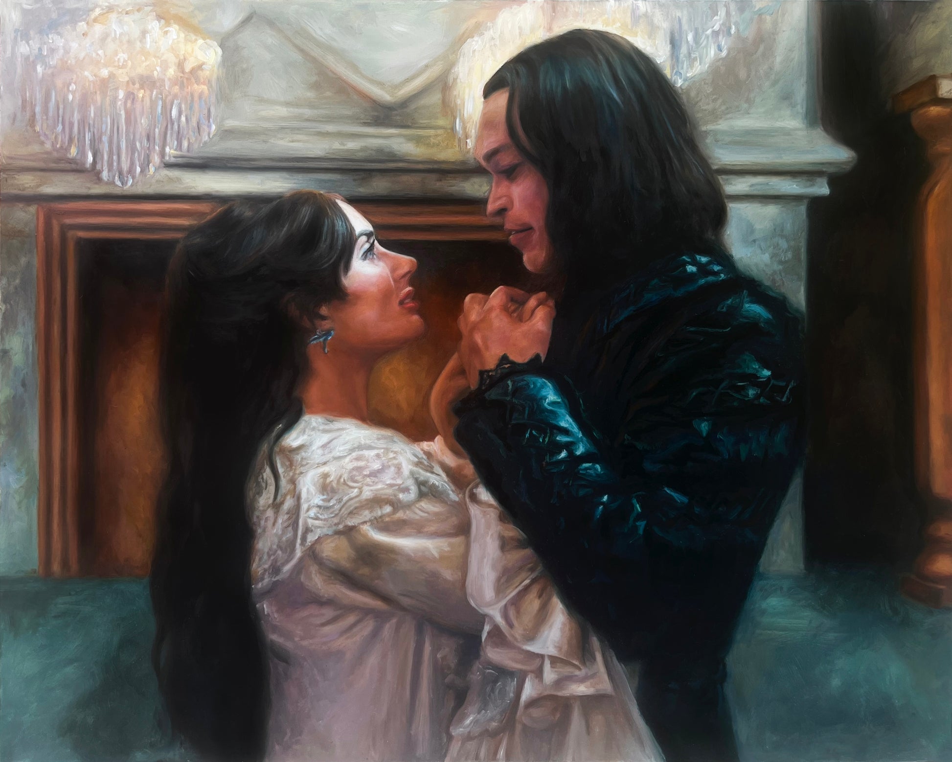 Elisabeta and Dracula Art Print