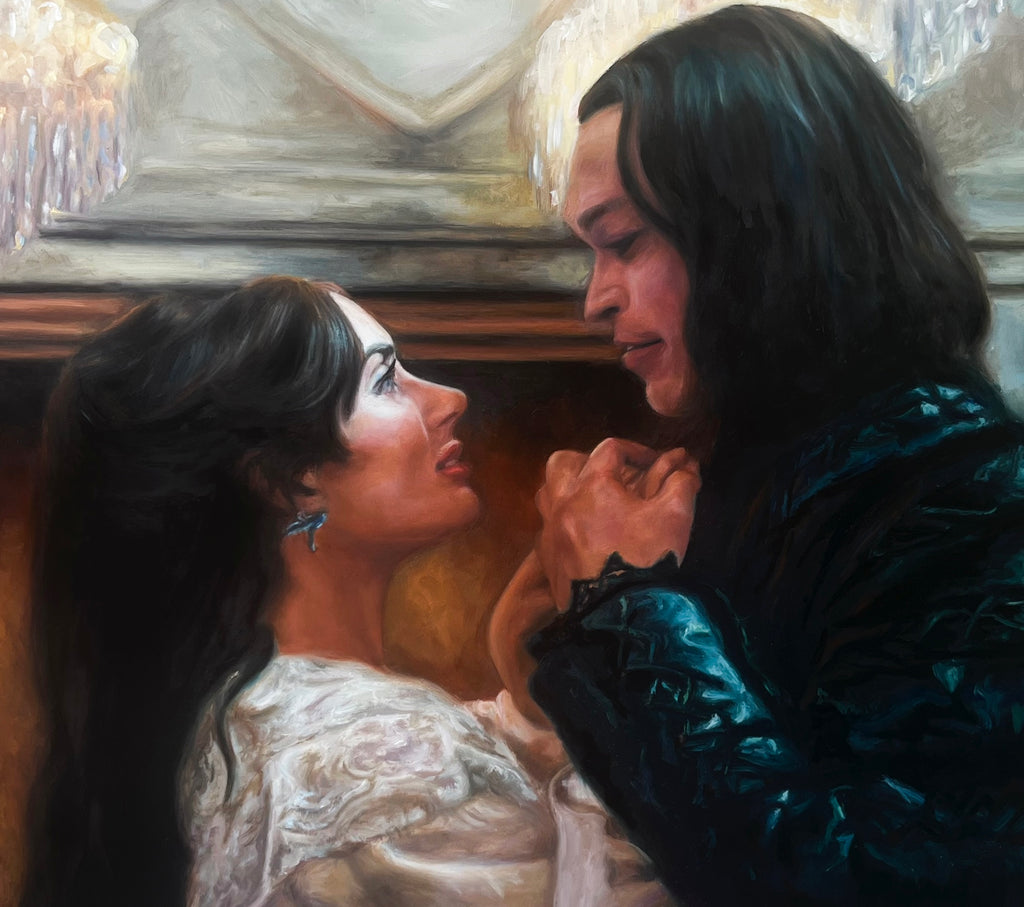 Elisabeta and Dracula Art Print