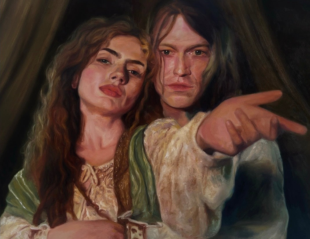 Elisabeta and The Prince Art Print