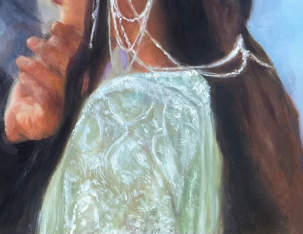 Aragorn and Arwen Art Print
