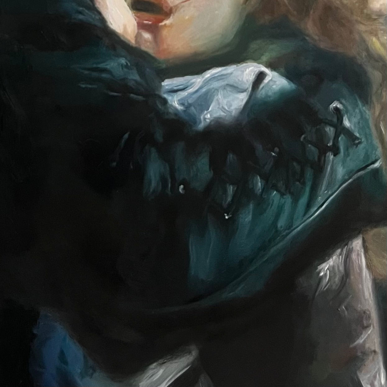 Dracula And Elisabeta Art Print 8”x 8”