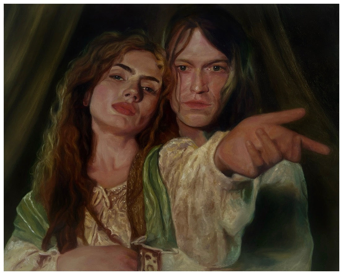 Elisabeta and The Prince Art Print