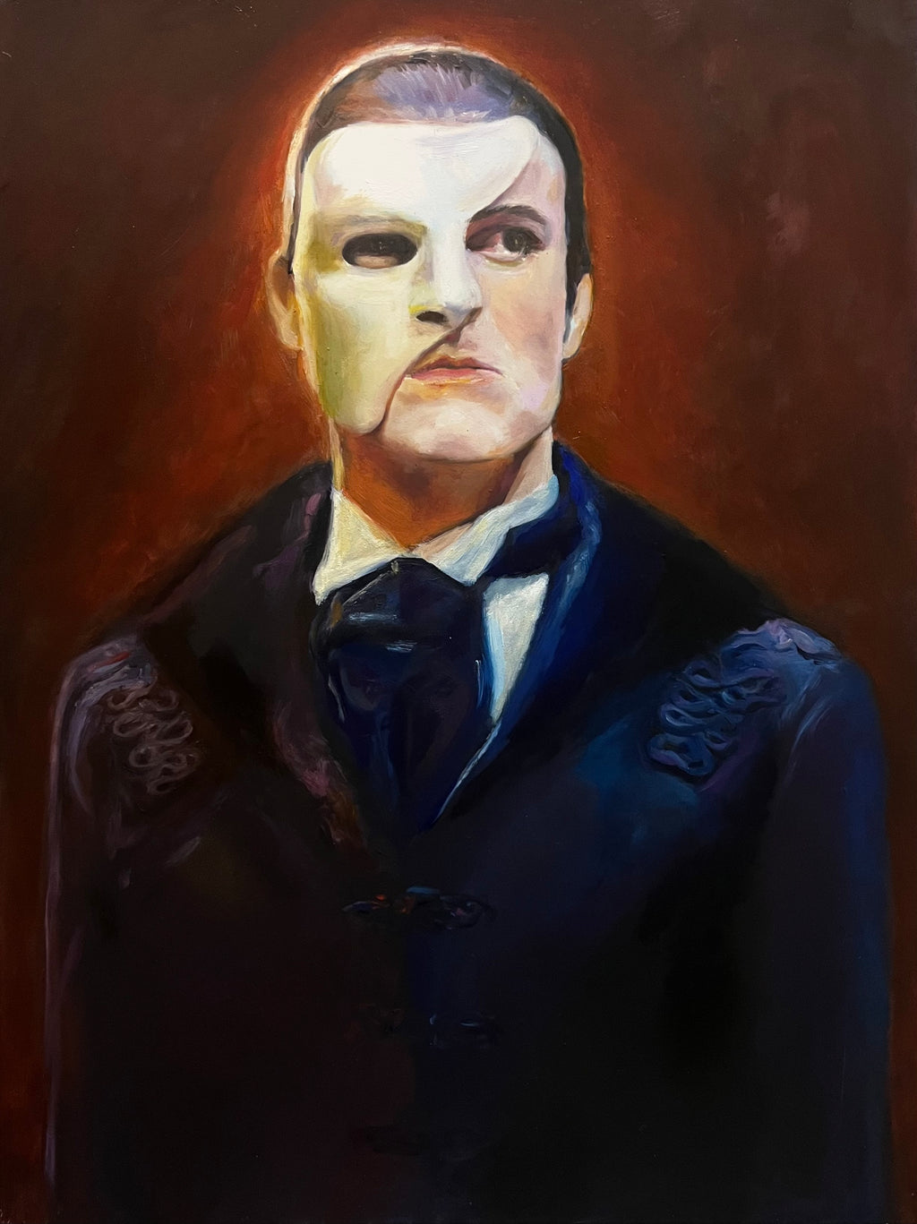 Custom Phantom Of The Opera Ben Lewis Oil Painting 9x12