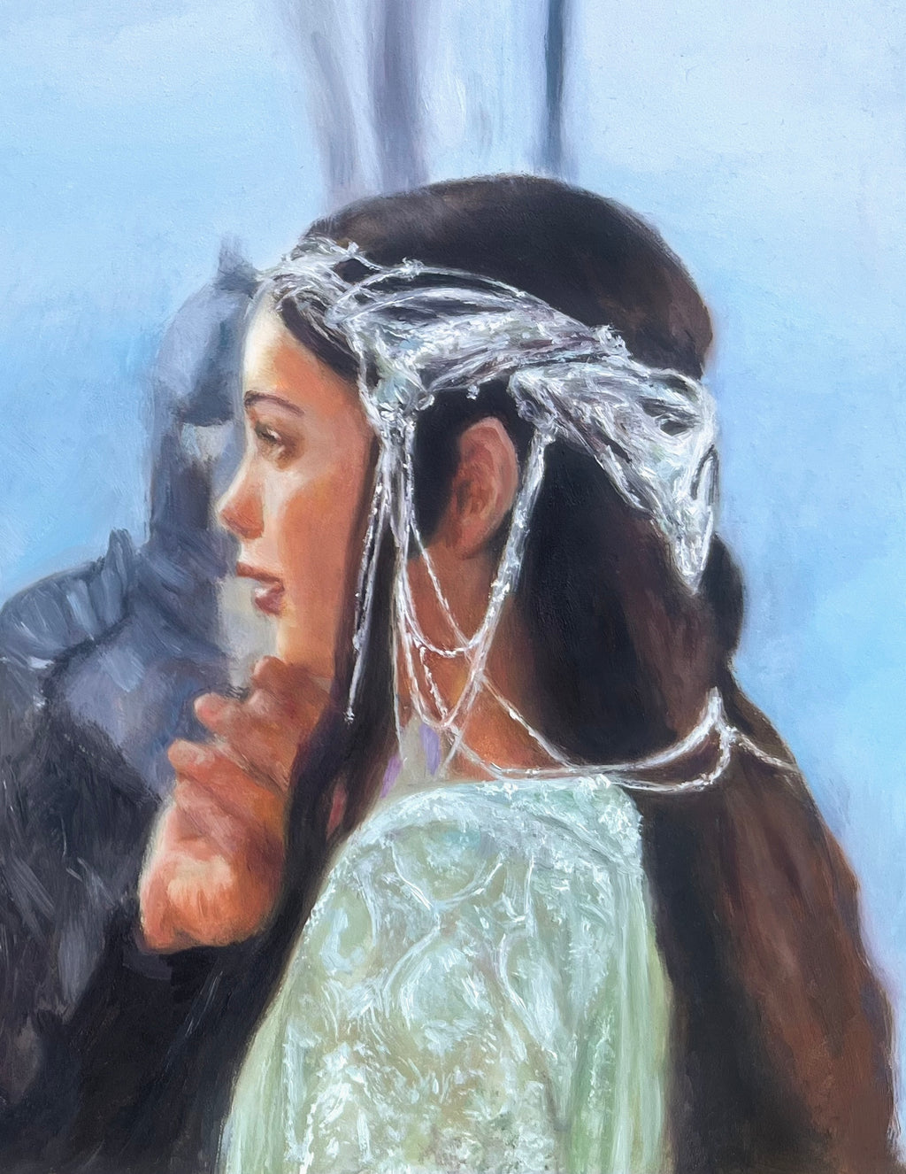 Aragorn and Arwen Art Print