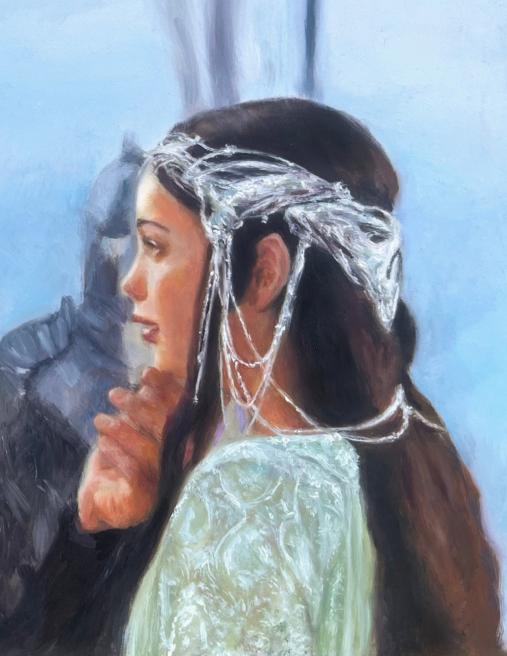 Aragorn and Arwen Art Print