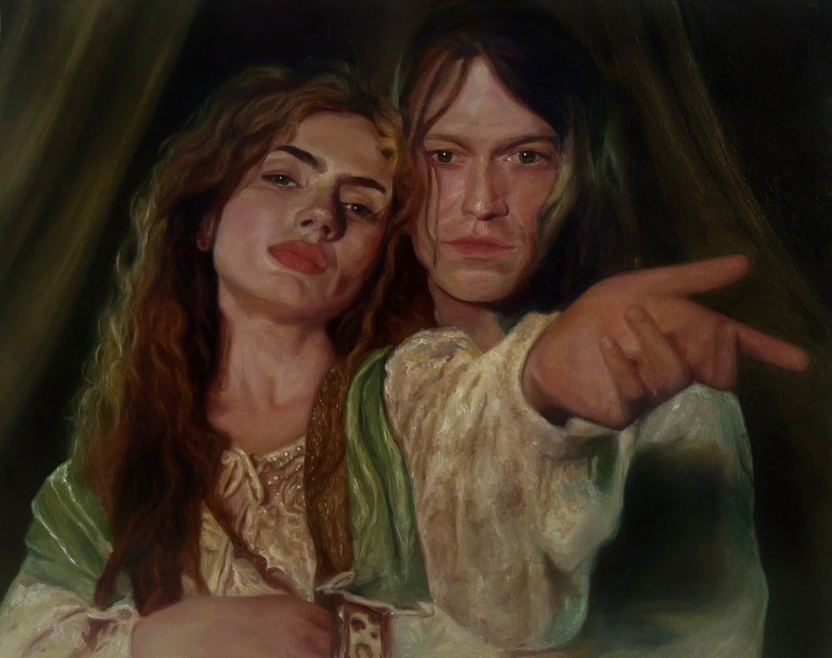 Elisabeta and The Prince Art Print