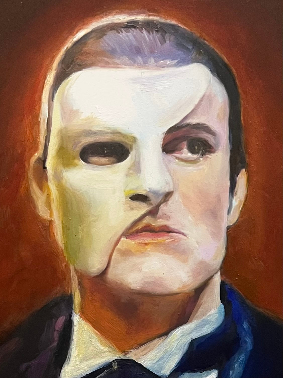 Custom Phantom Of The Opera Ben Lewis Oil Painting 9x12
