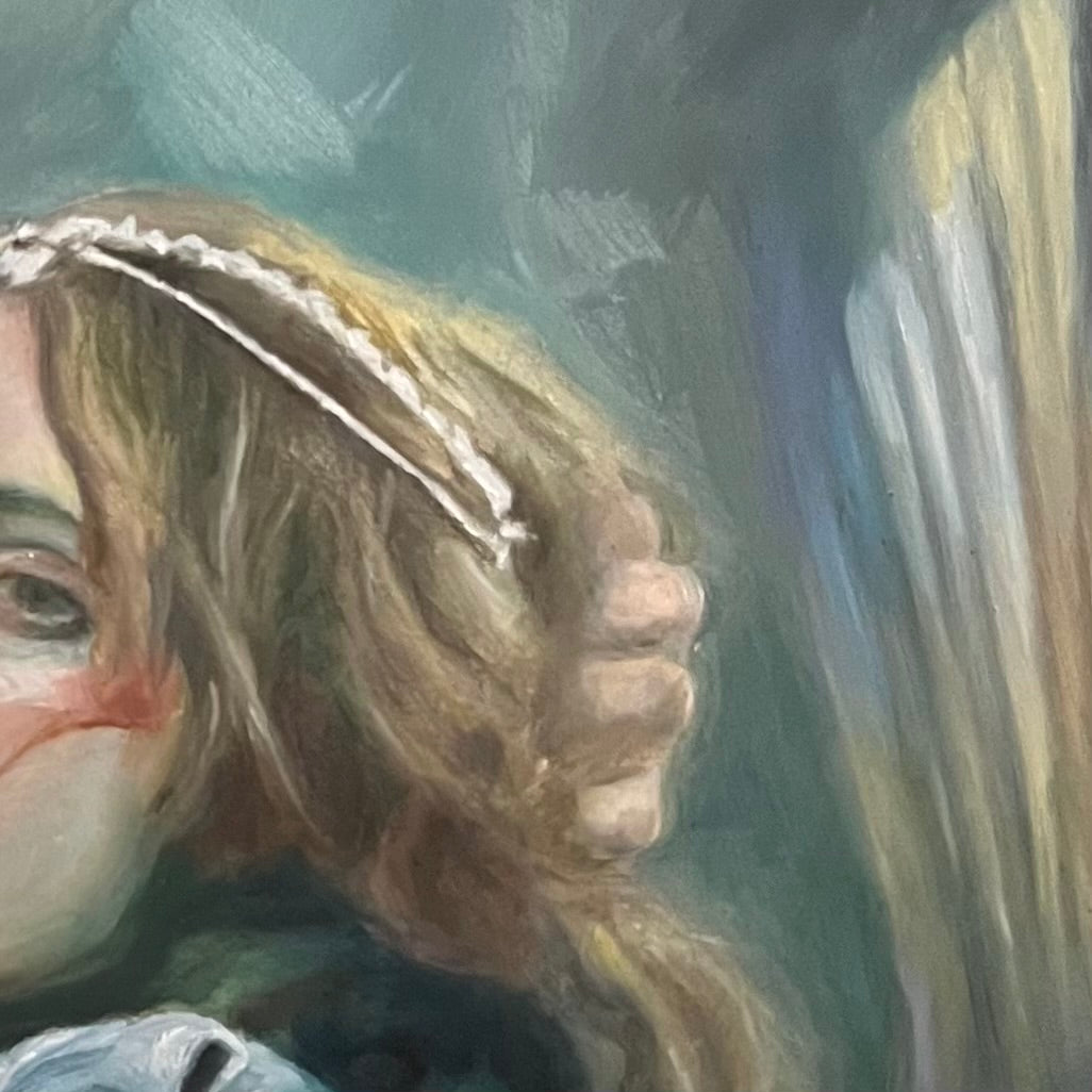 Dracula And Elisabeta Art Print 8”x 8”