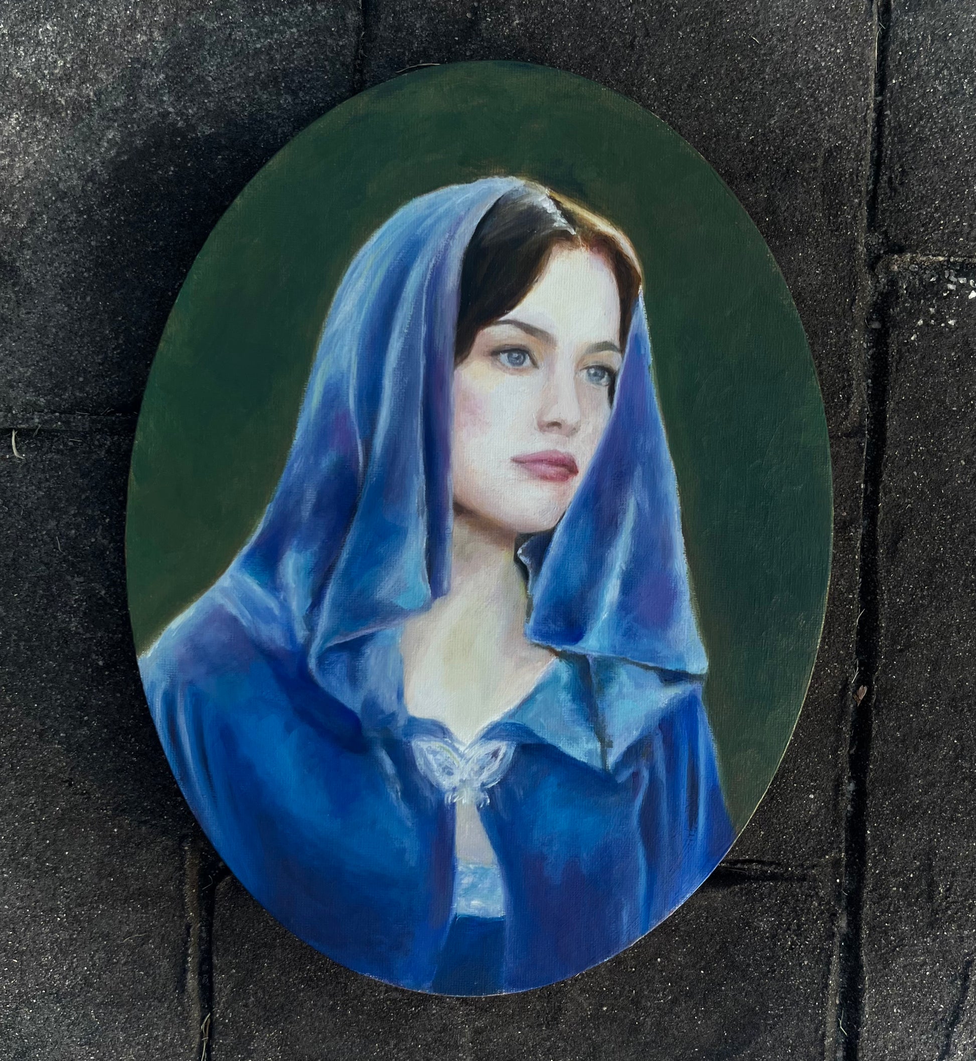 RESERVED: Arwen Oil Painting