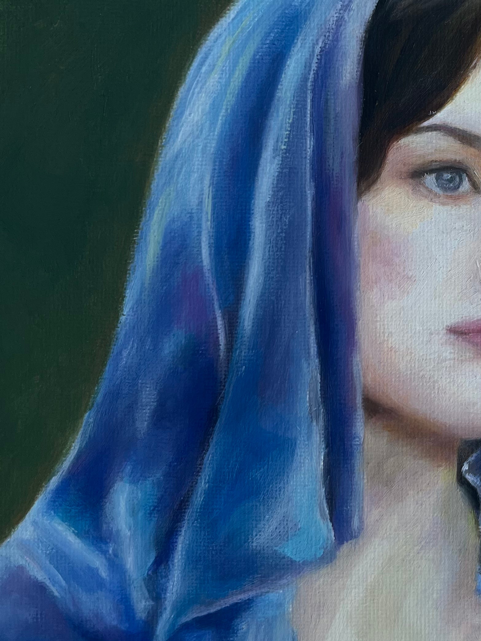 RESERVED: Arwen Oil Painting