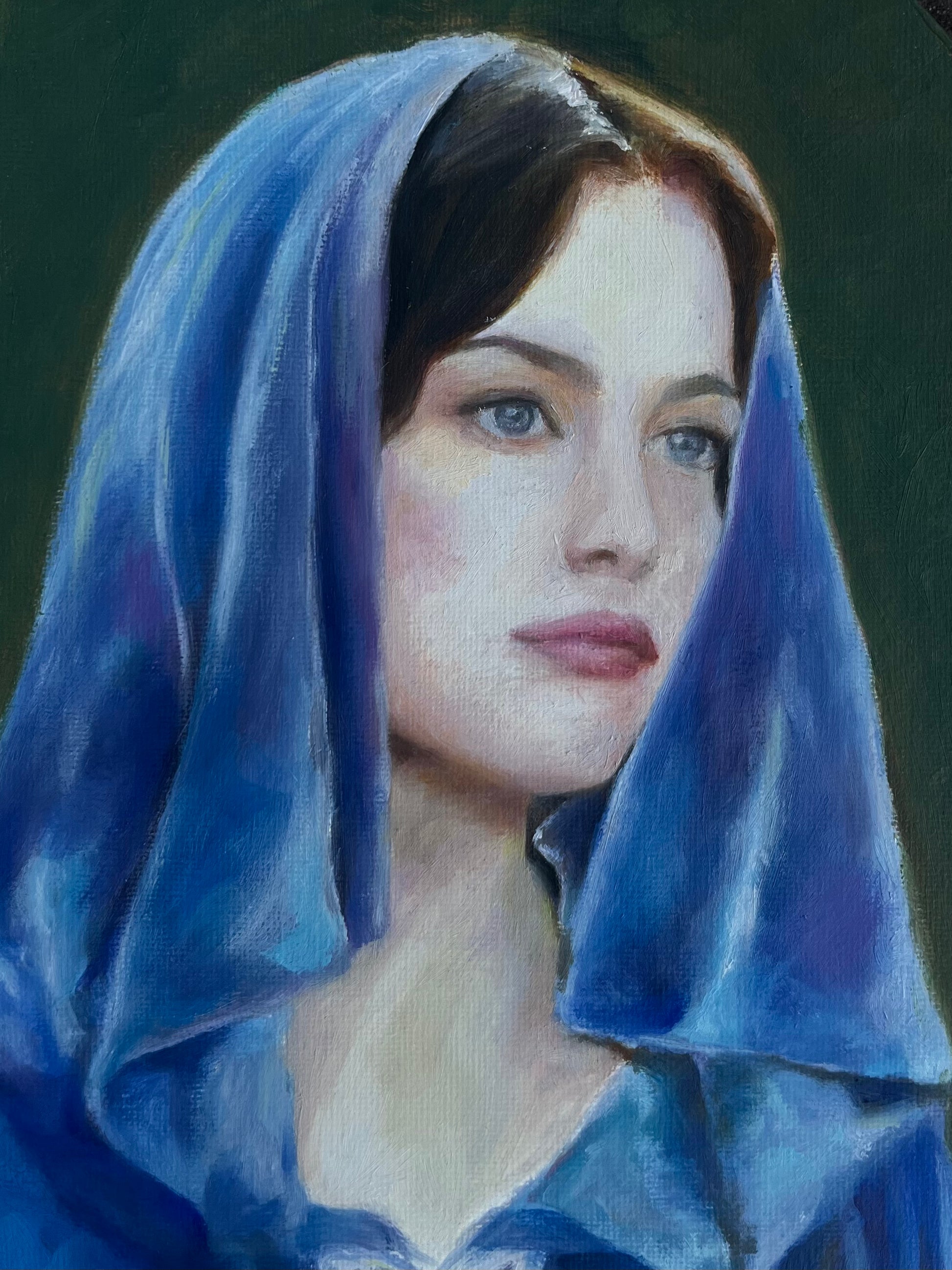RESERVED: Arwen Oil Painting