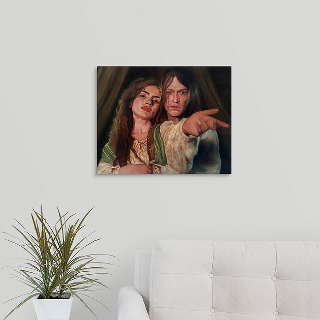 16”x 20” Canvas Print “Elisabeta and The Prince” (Ships in 1-2 Weeks)